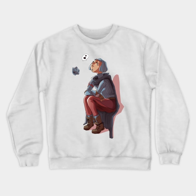 Whistle Crewneck Sweatshirt by Elenitaverde